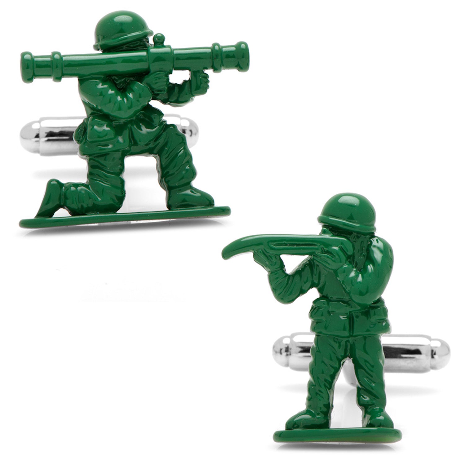  Cufflinks Green Army Men Cufflinks - Default Title - Bonton