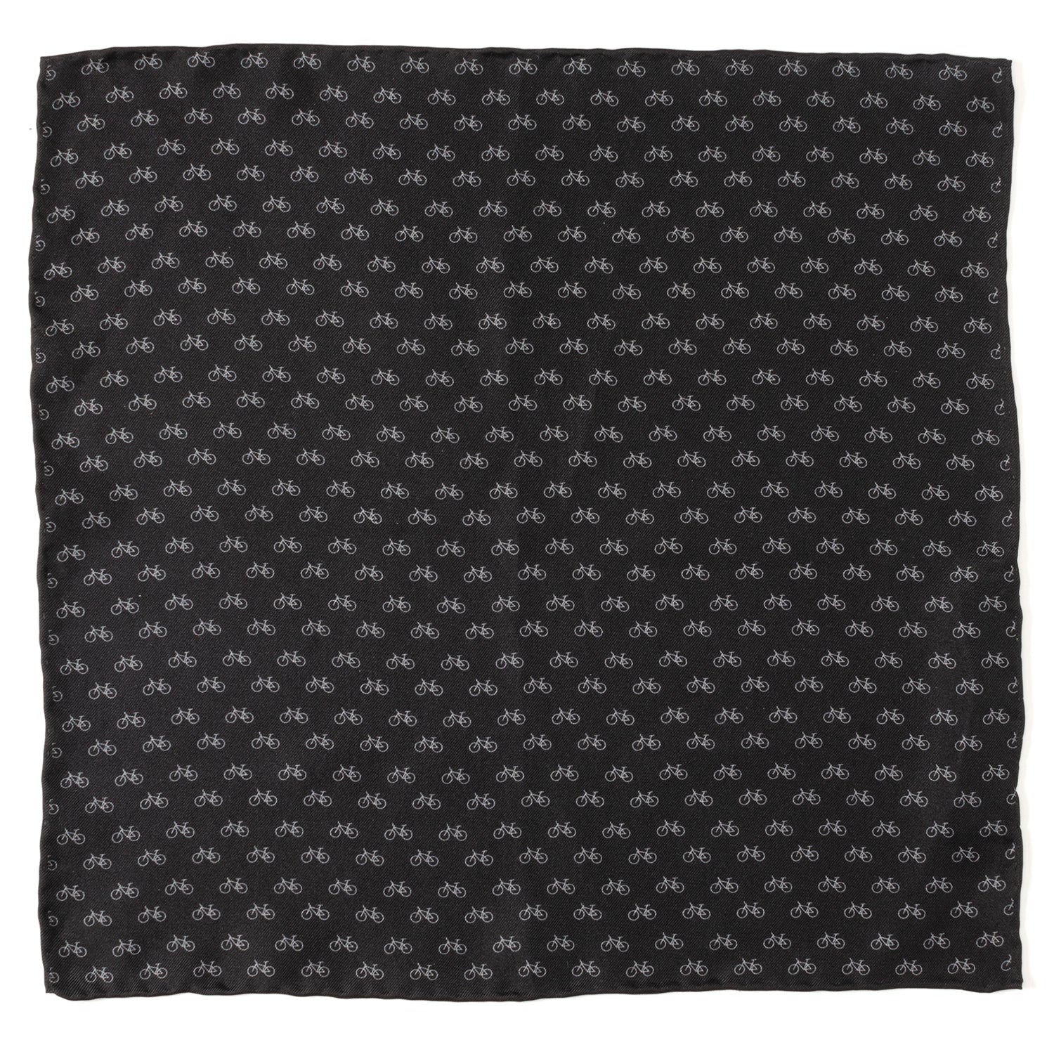  Cufflinks Bicycle Pocket Square - Default Title - Bonton