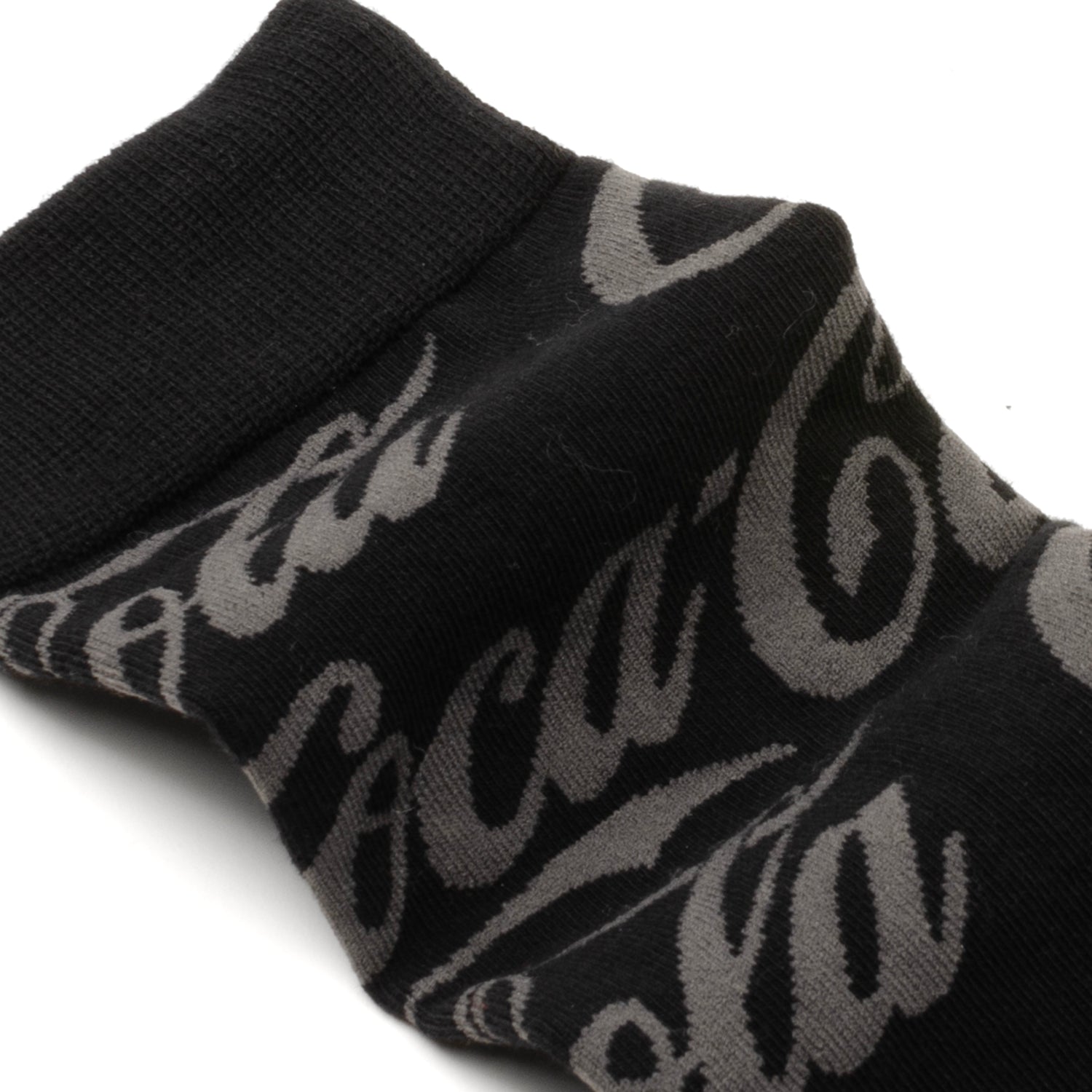  Cufflinks Coca-Cola Black Logo Dress Socks - Default Title - Bonton