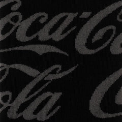 Coca-Cola Black Logo Dress Socks