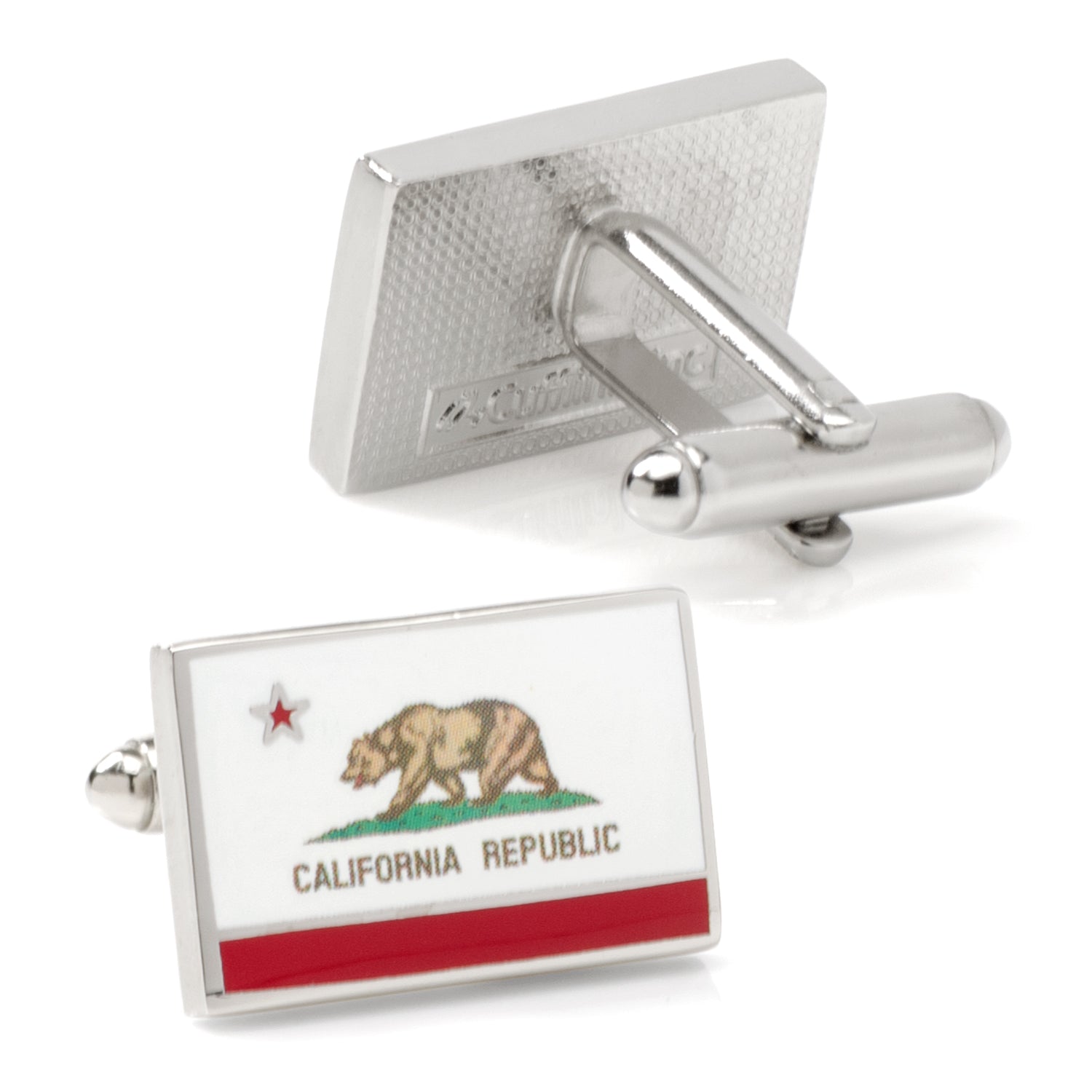  Cufflinks California State Flag Cufflinks - Default Title - Bonton