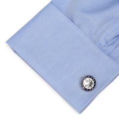 Blue Compass Cufflinks