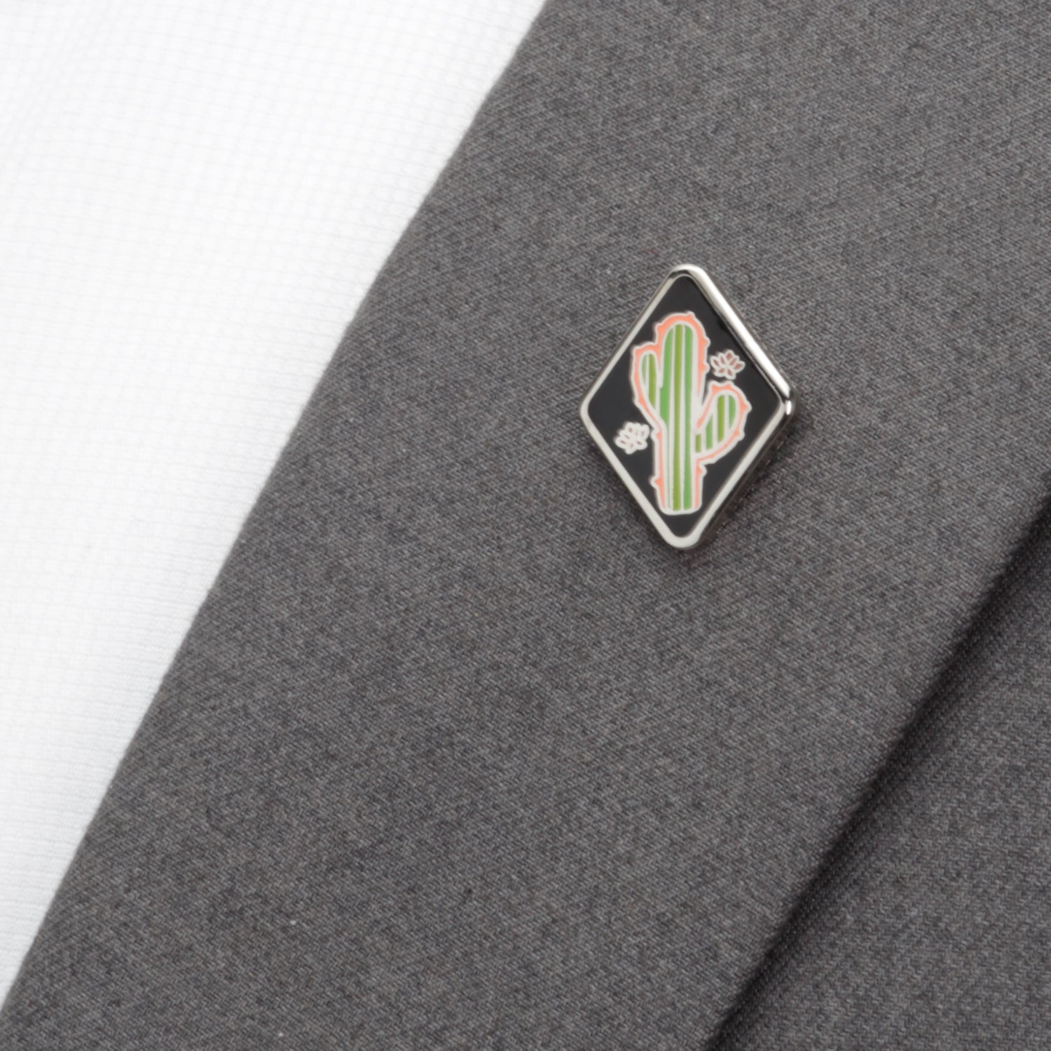  Cufflinks Cactus Lapel Pin - Default Title - Bonton