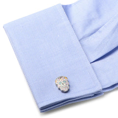 Day of the Dead Skull Cufflinks