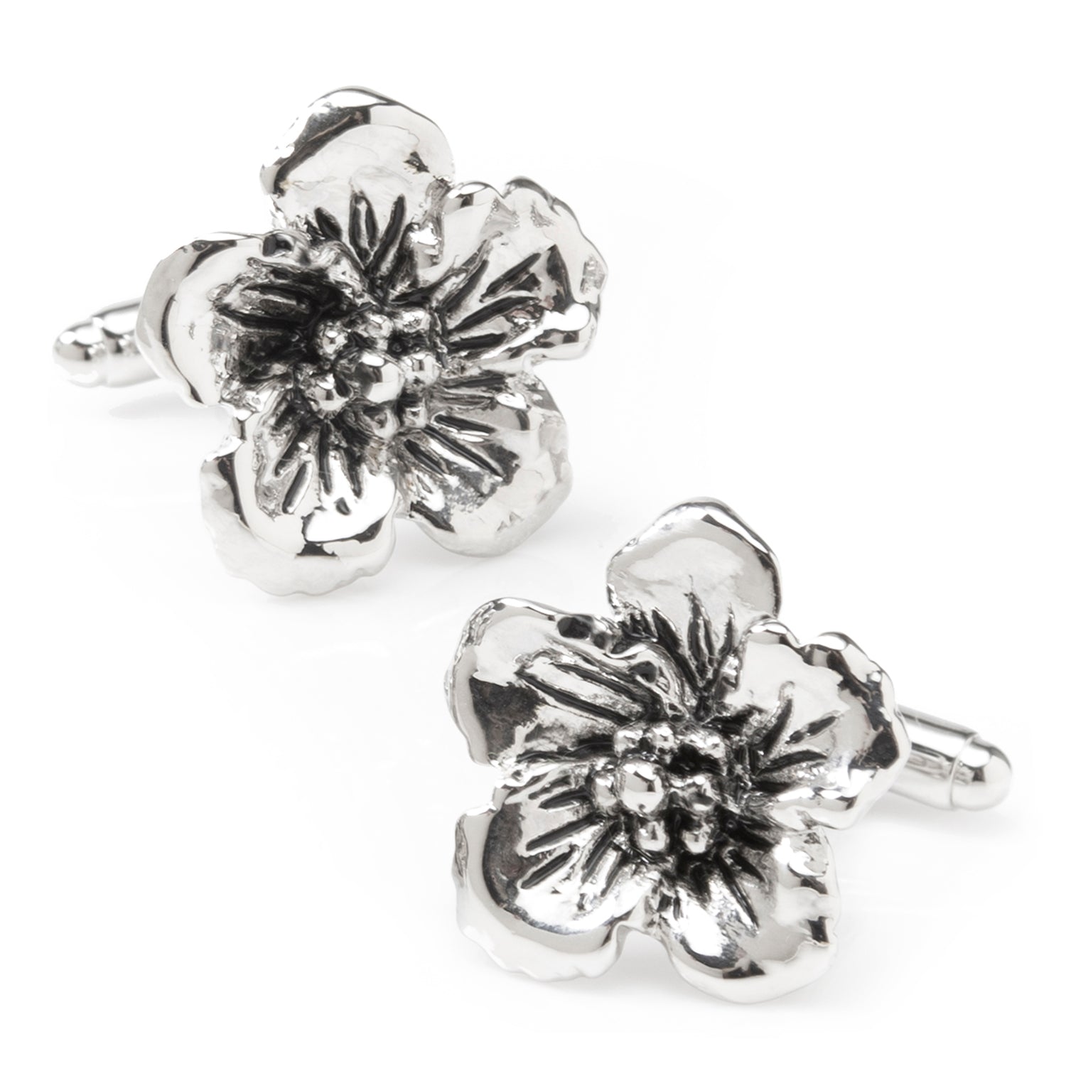  Cufflinks Flower Cufflinks - Default Title - Bonton