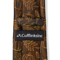 Fall Spice Men's Brown Tie