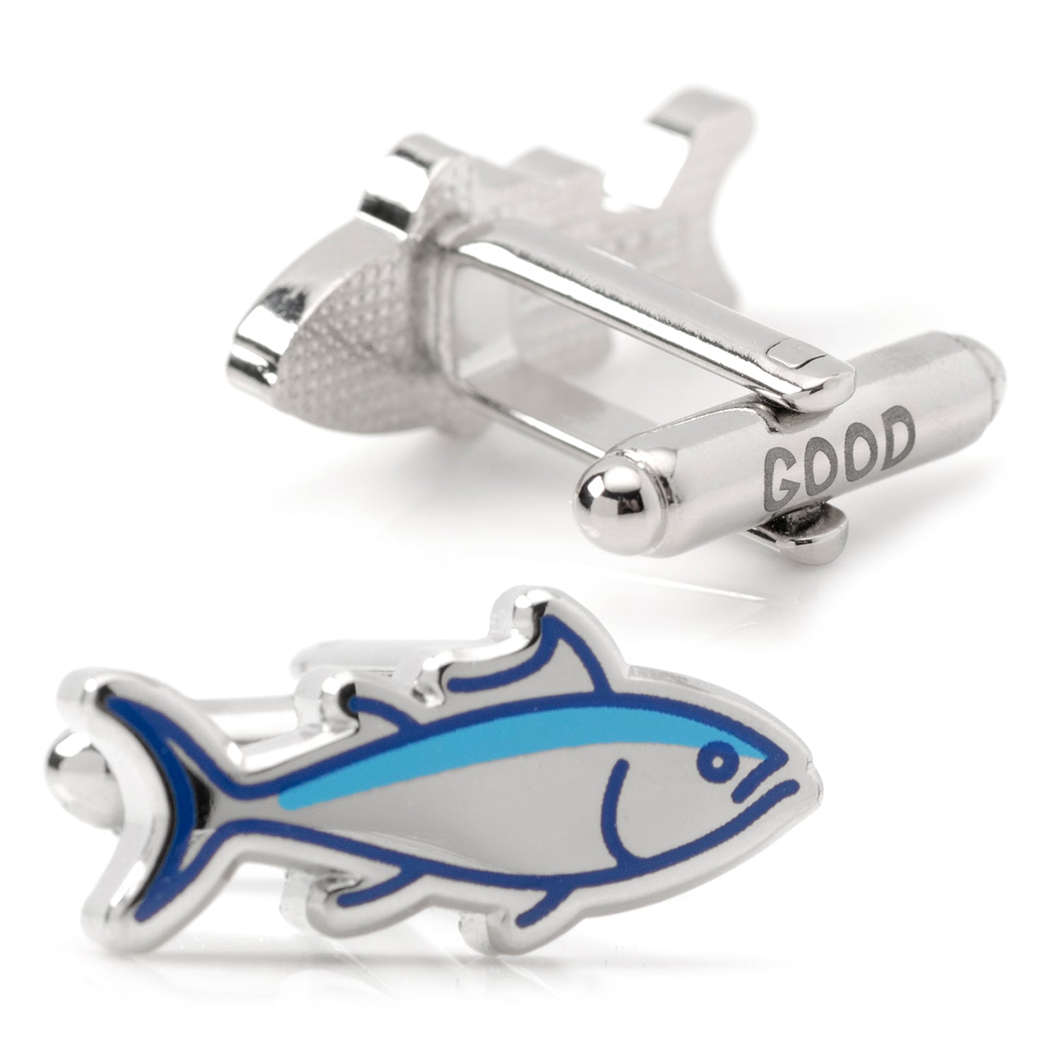  Cufflinks Fishin' Good Catch Cufflinks - Default Title - Bonton