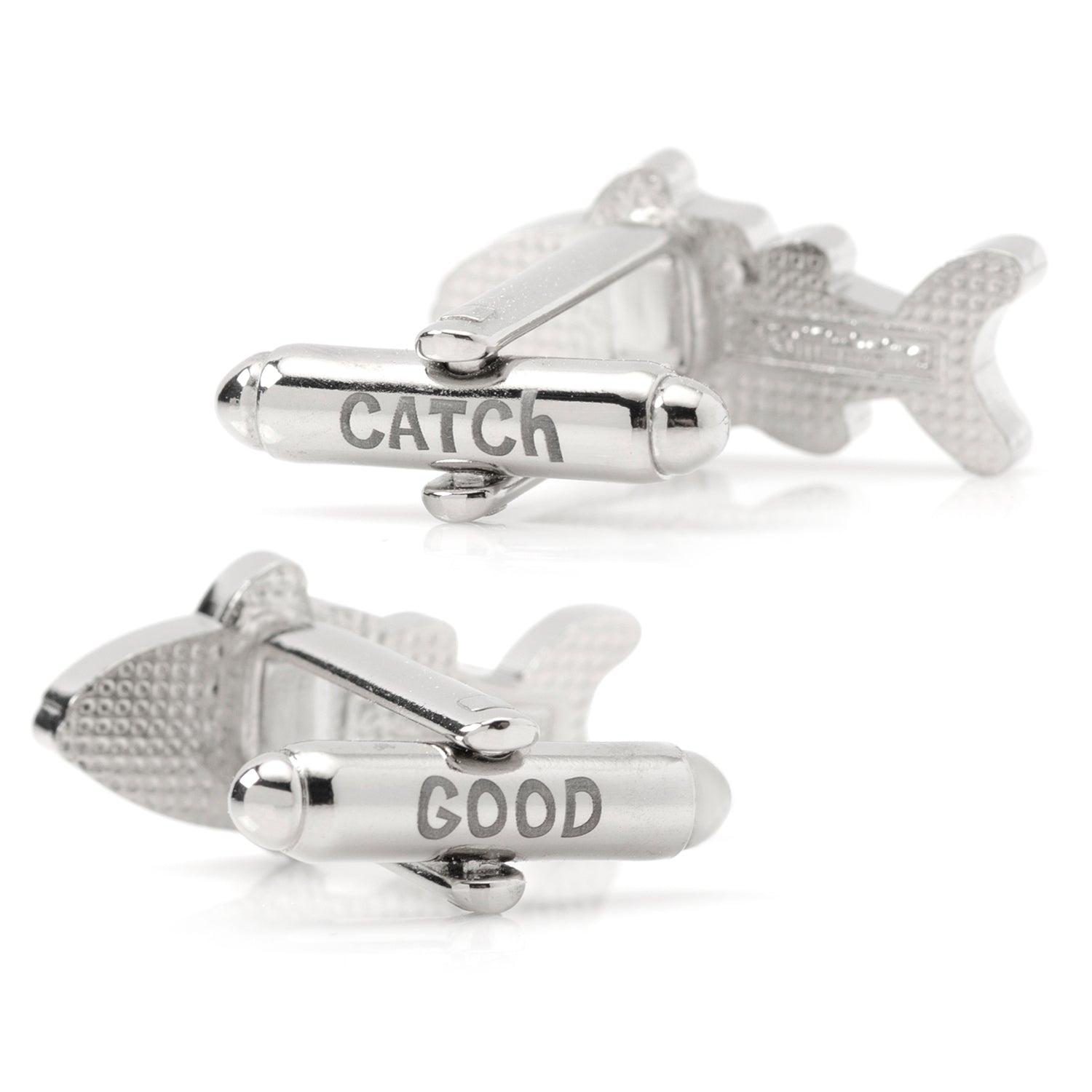  Cufflinks Fishin' Good Catch Cufflinks - Default Title - Bonton