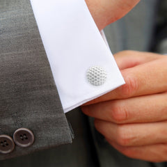 Enamel Golf Ball Cufflinks