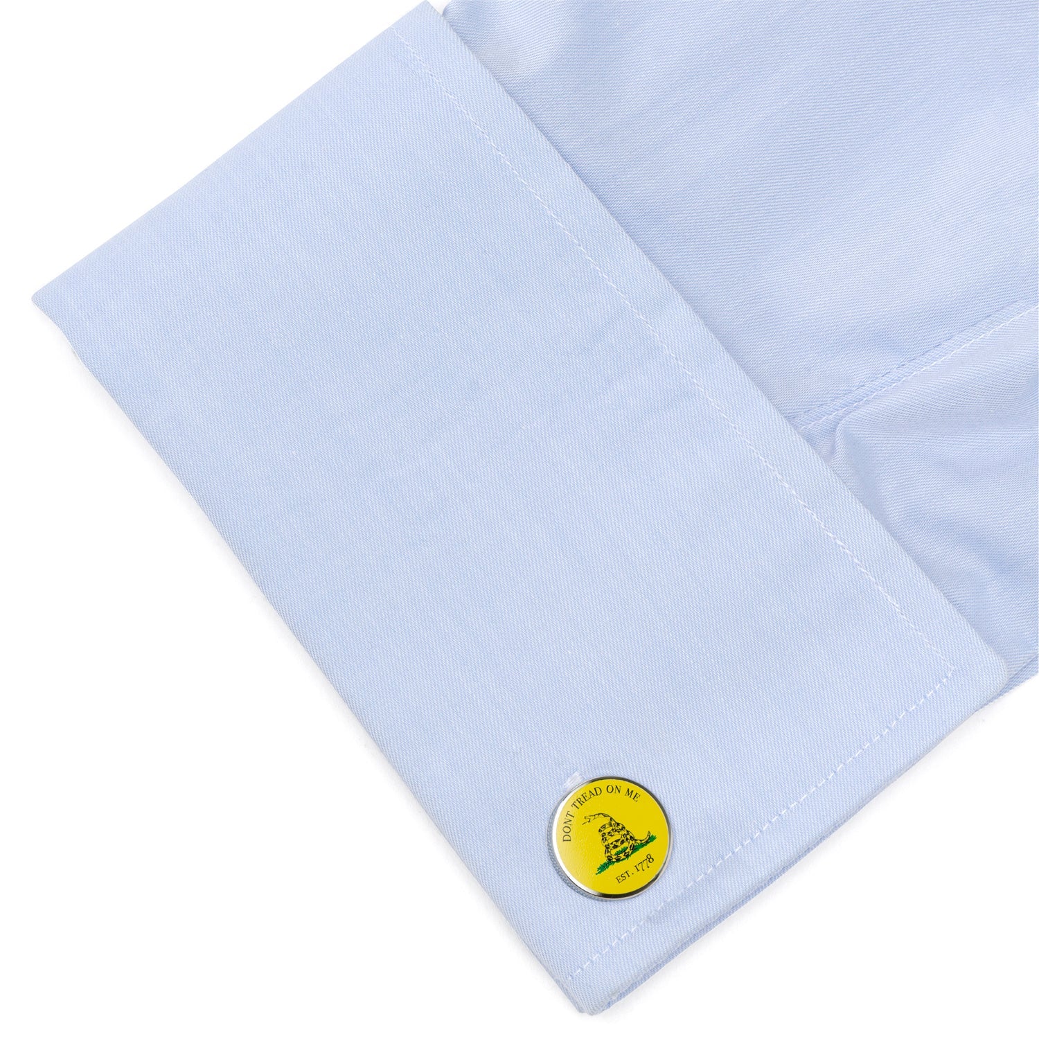  Cufflinks Gadsden Flag Cufflinks - Default Title - Bonton