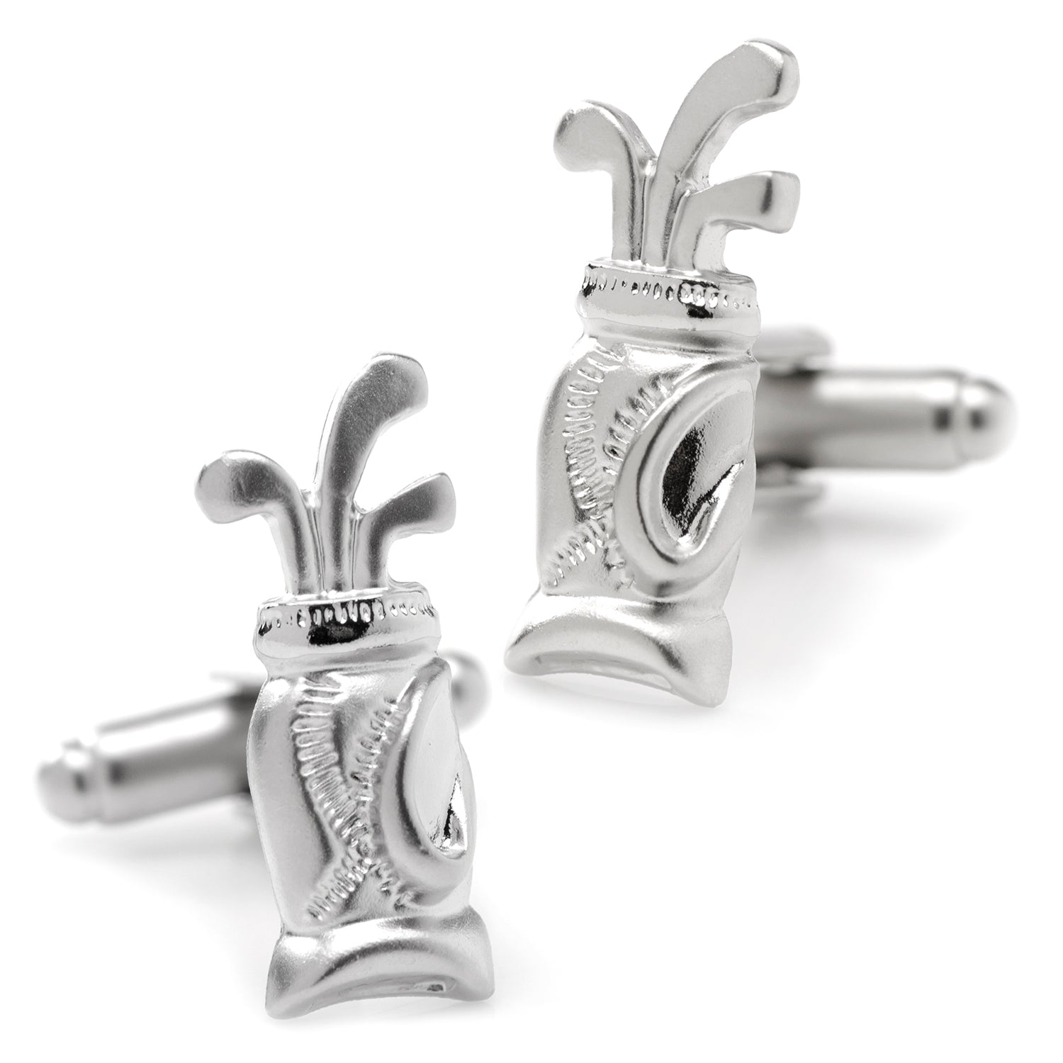  Cufflinks Plated Golf Bag Cufflinks - Default Title - Bonton