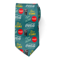 Coca-Cola Green Men's Tie