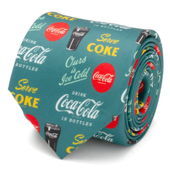 Coca-Cola Green Men's Tie