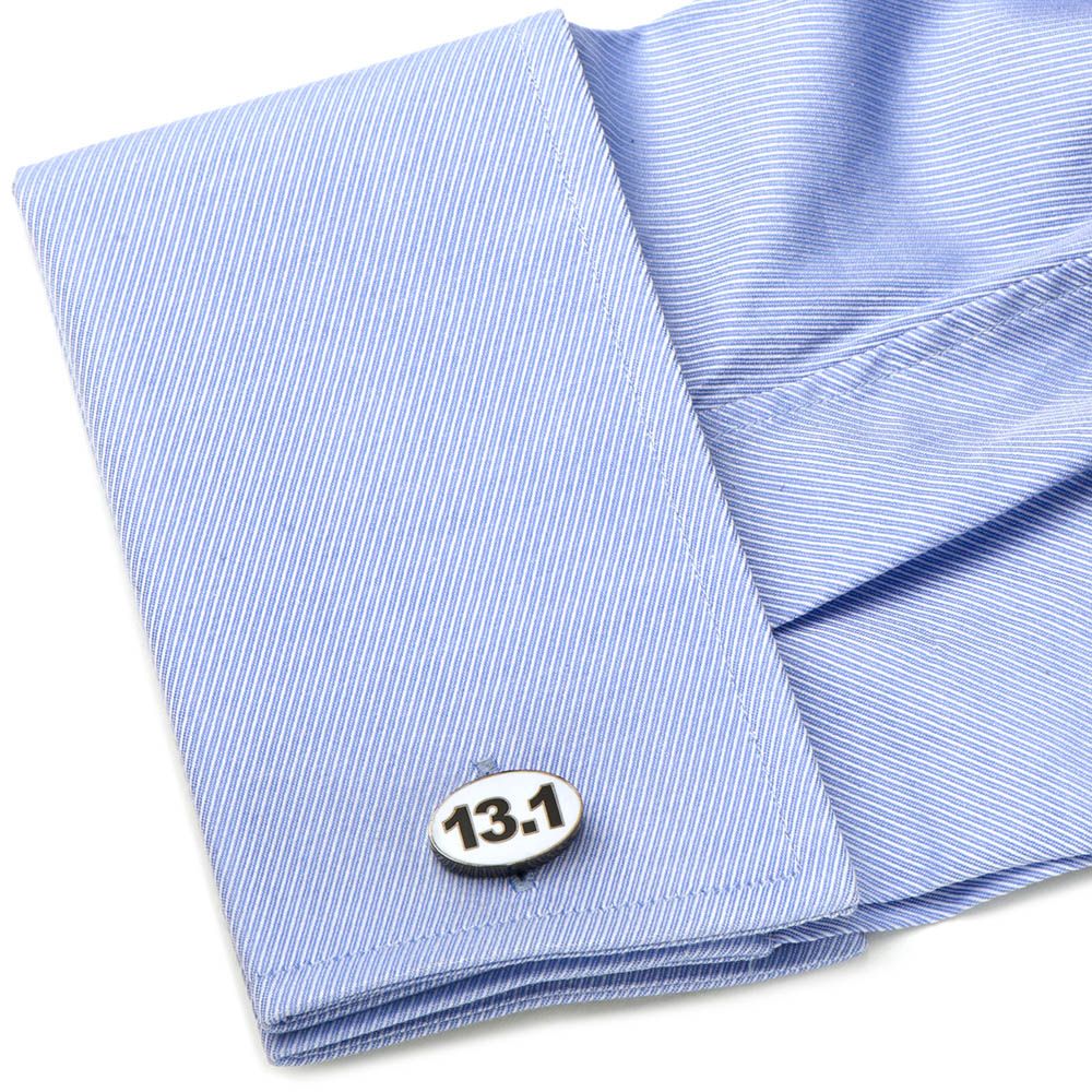  Cufflinks Half Marathon Finisher Cufflinks - Default Title - Bonton