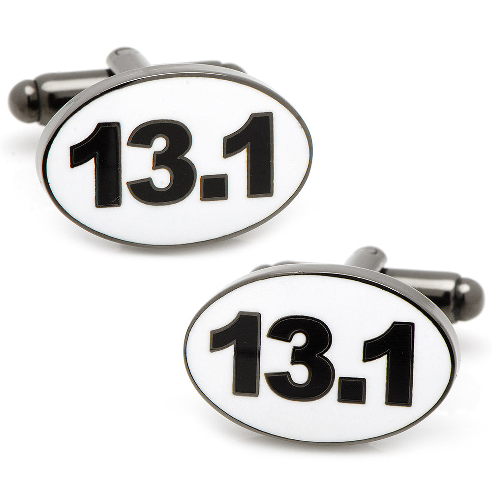  Cufflinks Half Marathon Finisher Cufflinks - Default Title - Bonton