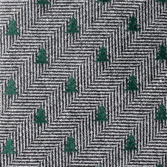 Holiday Tree Herringbone Tie