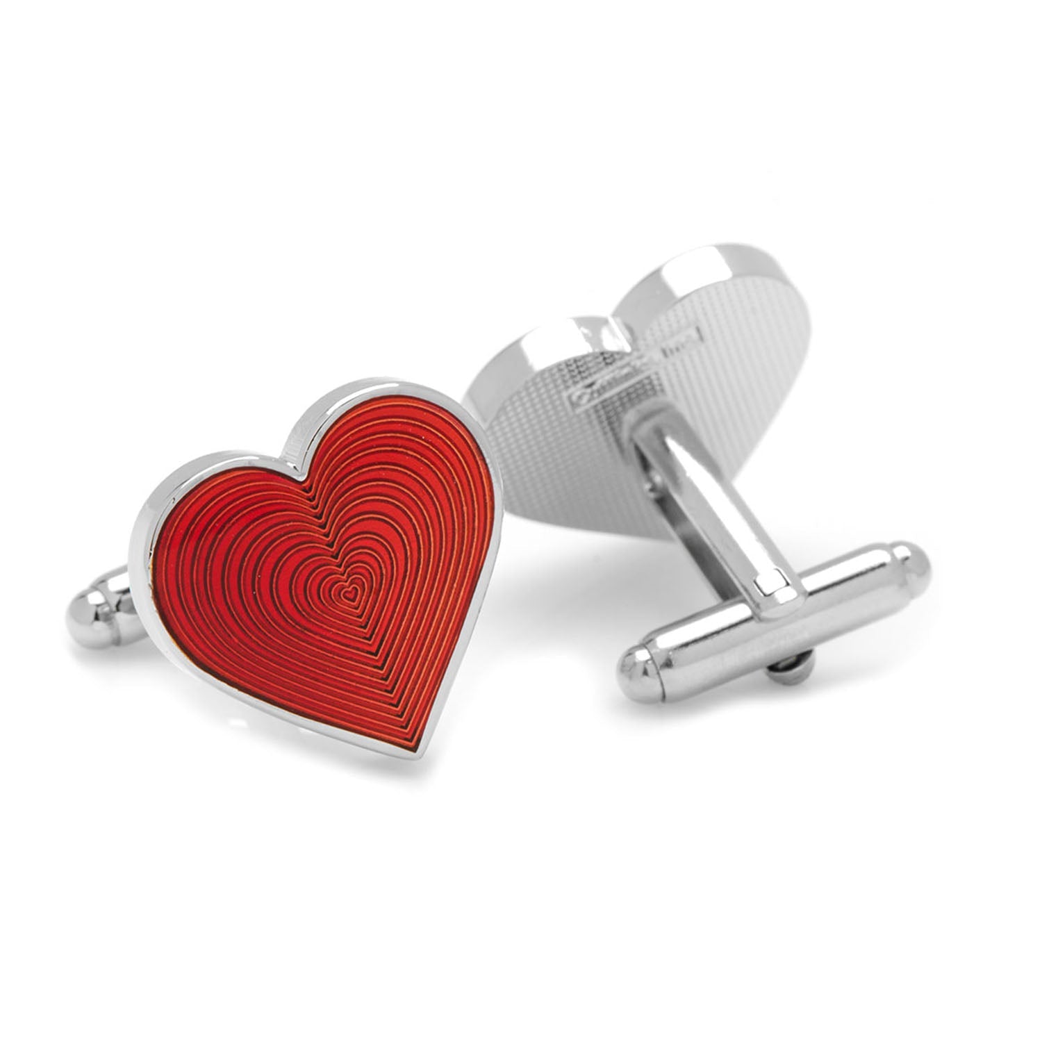  Cufflinks Red Heart Cufflinks - Default Title - Bonton