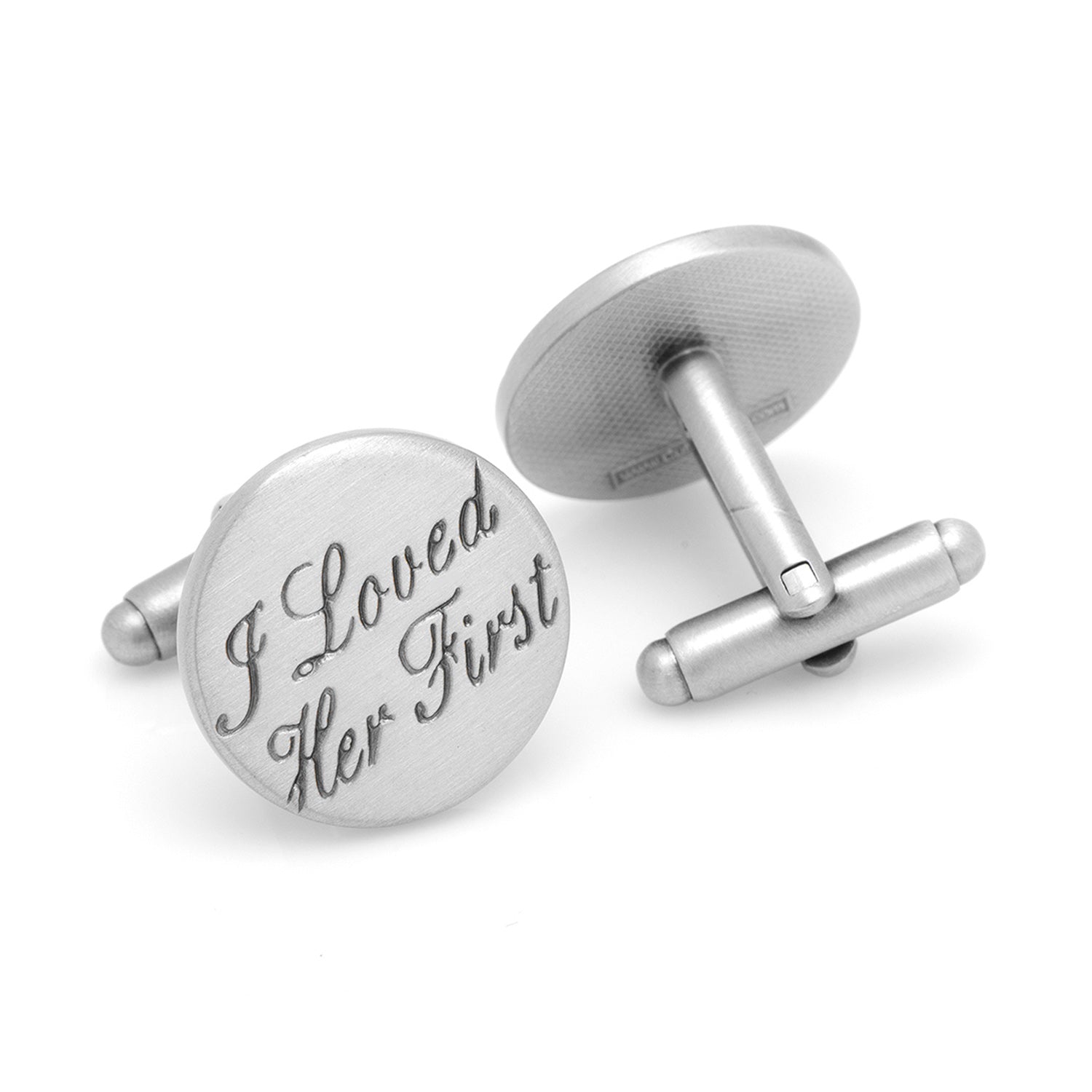  Cufflinks Wedding Series I Loved Her First Cufflinks - Default Title - Bonton