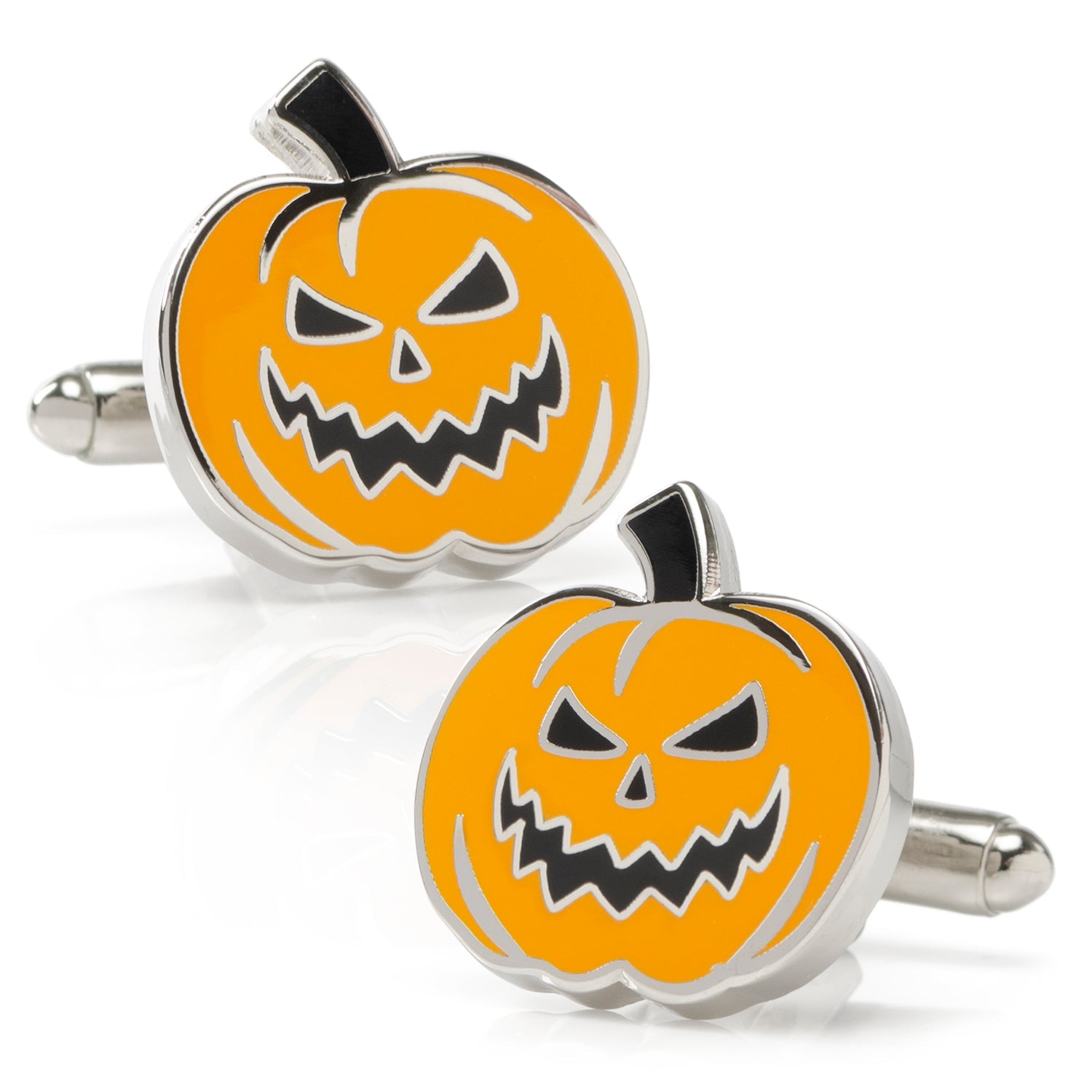  Cufflinks Jack-O-Lantern Cufflinks - Default Title - Bonton