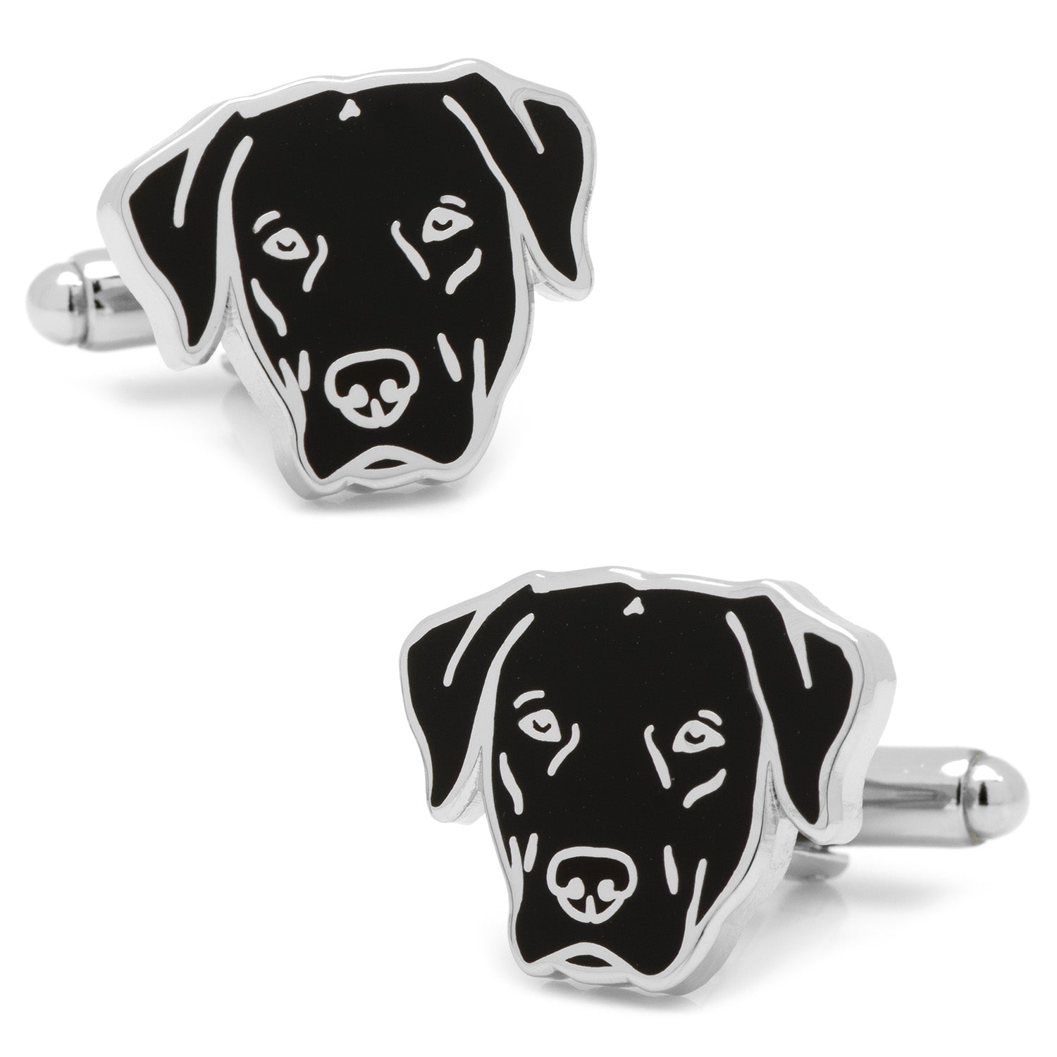  Cufflinks Black Labrador Cufflinks - Default Title - Bonton