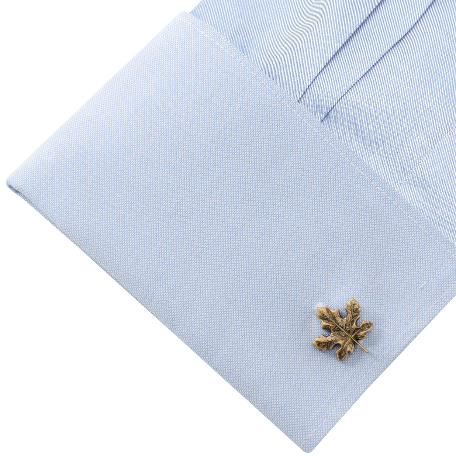  Cufflinks 3D Maple Leaf Cufflinks - Default Title - Bonton