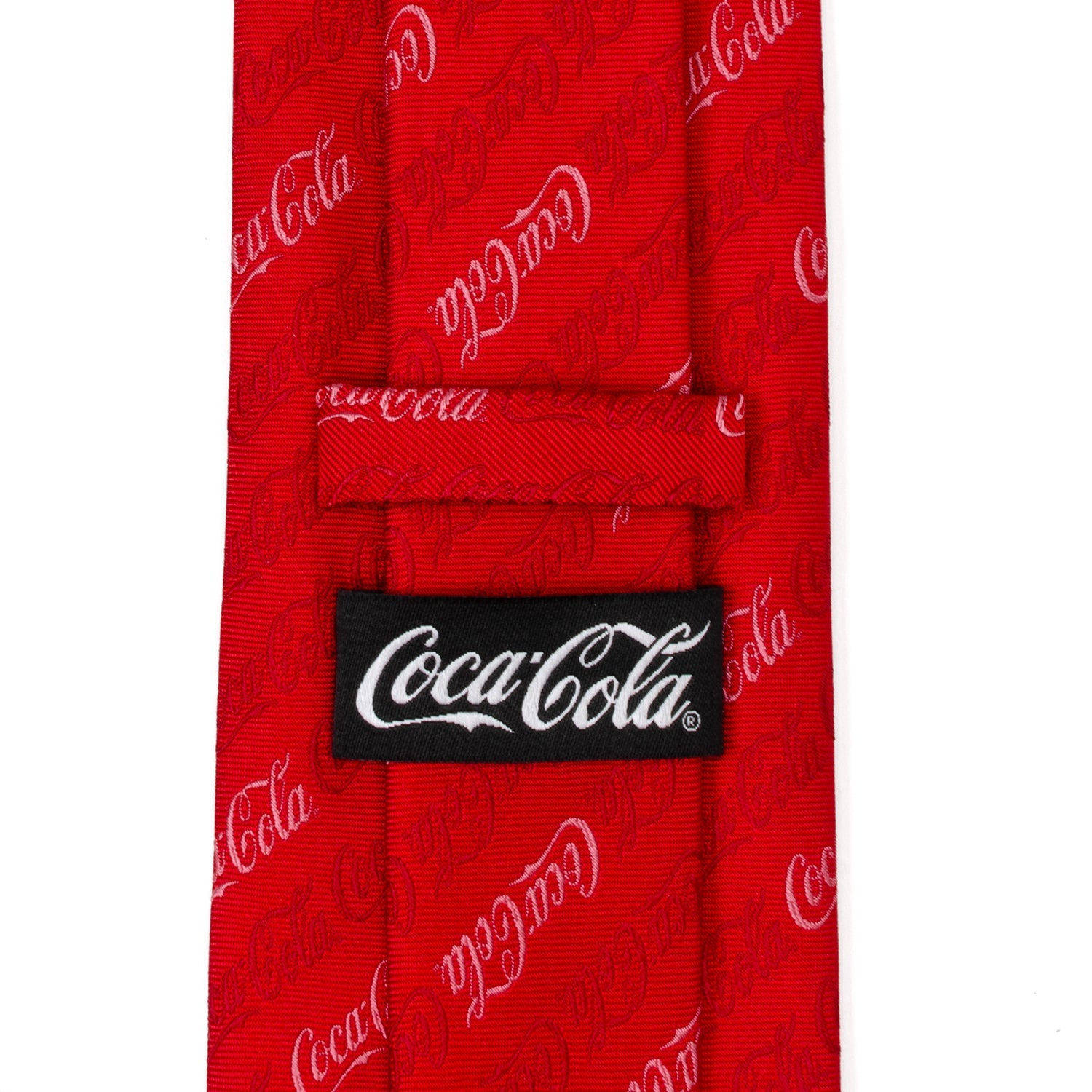  Cufflinks Coca-Cola Logo Red Men's Tie - Default Title - Bonton