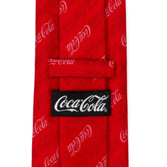 Coca-Cola Logo Red Men's Tie