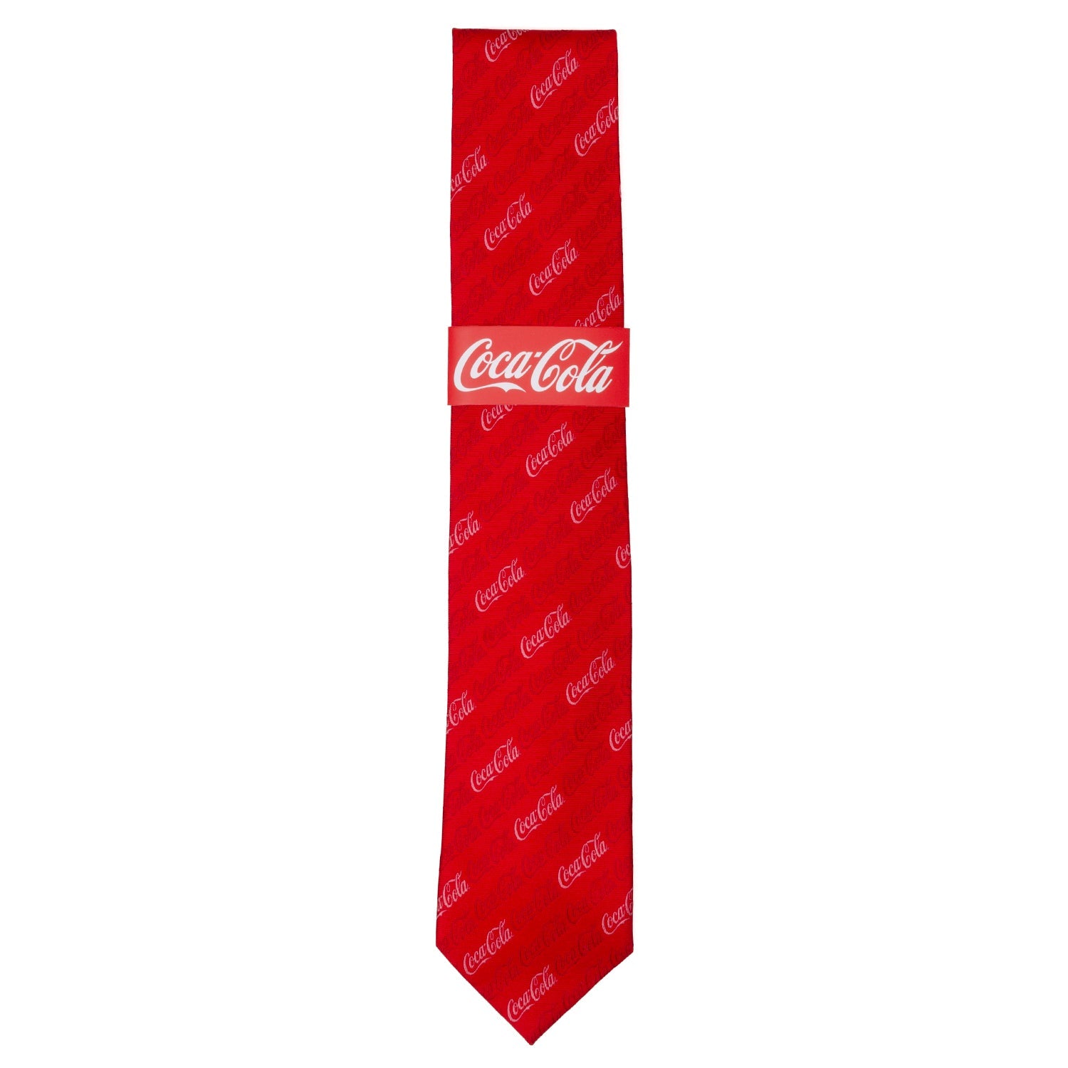  Cufflinks Coca-Cola Logo Red Men's Tie - Default Title - Bonton