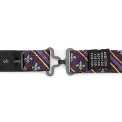 Mardi Gras Stripe Bow Tie