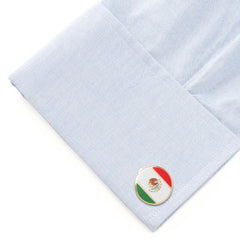 Mexico Flag Cufflinks