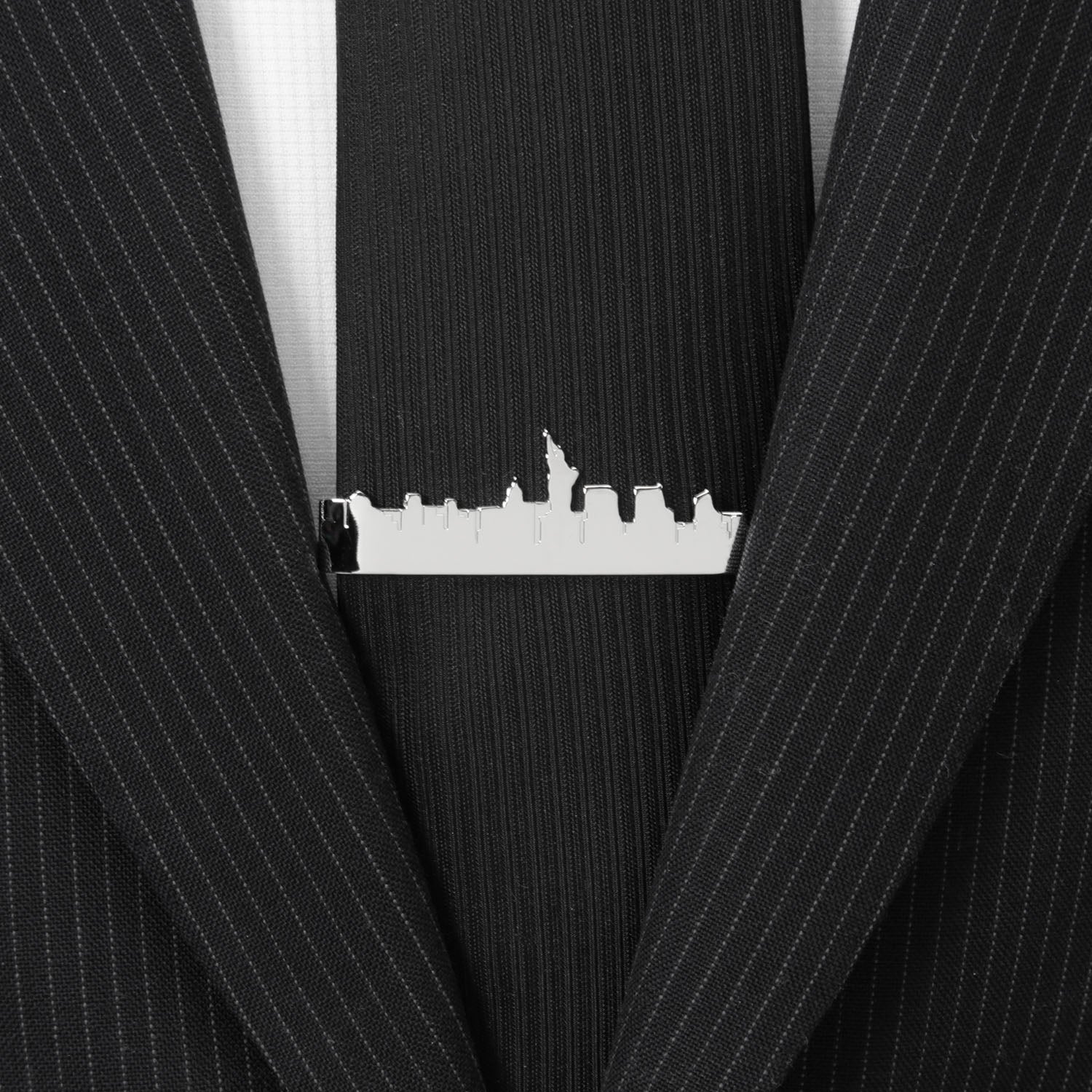  Cufflinks New York Skyline Tie Bar - Default Title - Bonton