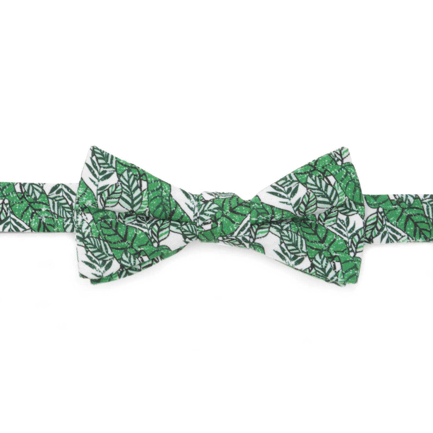  Cufflinks Palm Leaf Men’s Bow Tie - Default Title - Bonton