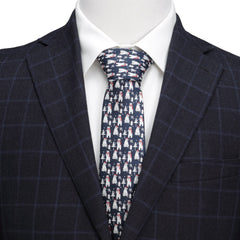 Polar Bear Blue Men's Tie