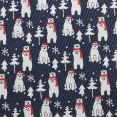 Polar Bear Blue Men's Tie