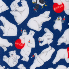 Coca-Cola Polar Bear Navy Blue Men's Tie