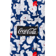 Coca-Cola Polar Bear Navy Blue Men's Tie