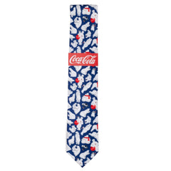 Coca-Cola Polar Bear Navy Blue Men's Tie