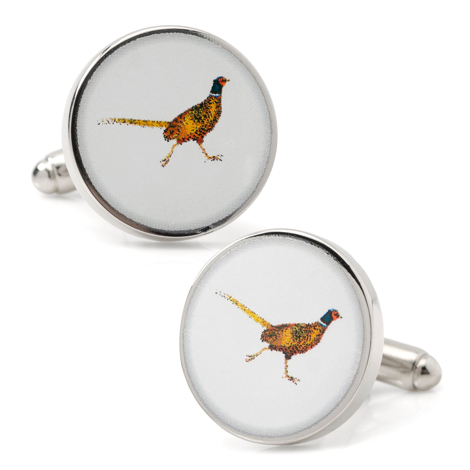  Cufflinks Pheasant Bird Cufflinks - Default Title - Bonton