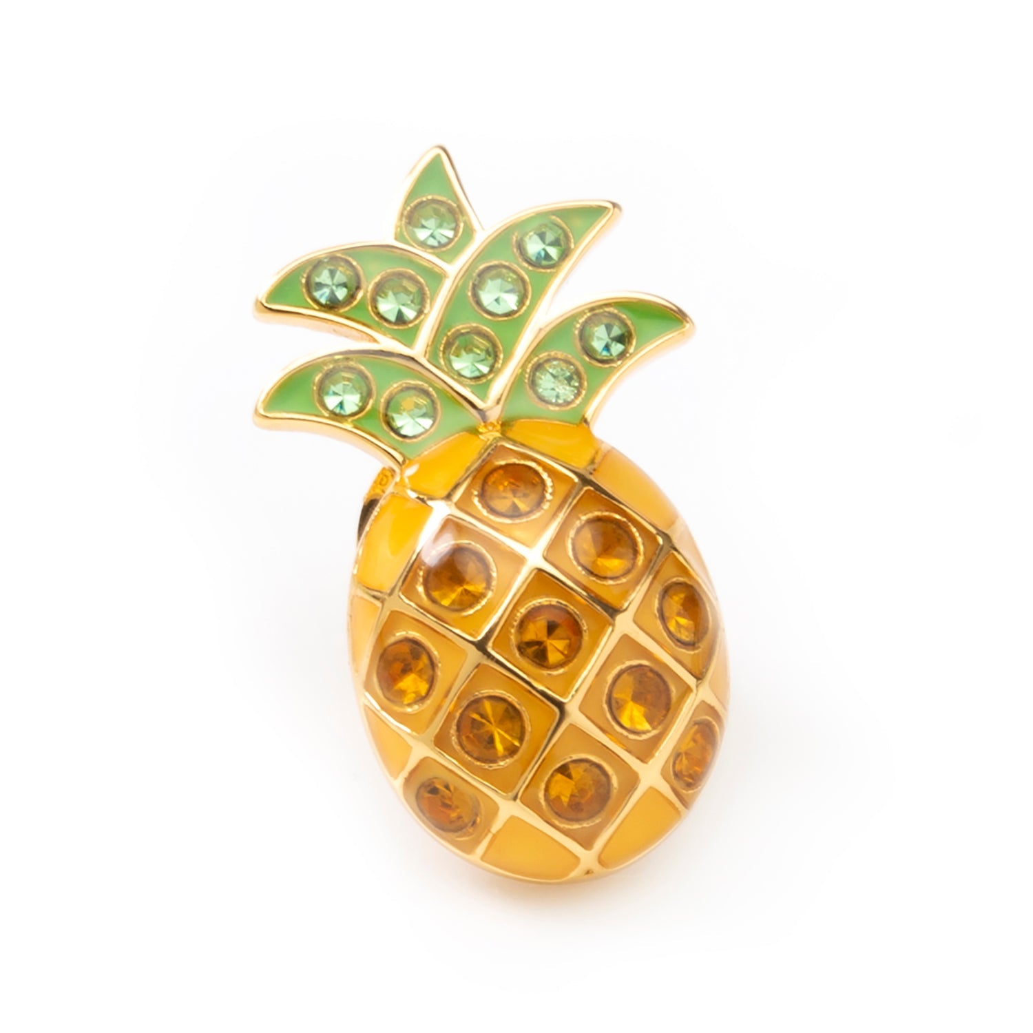  Cufflinks Pineapple Lapel Pin - Default Title - Bonton