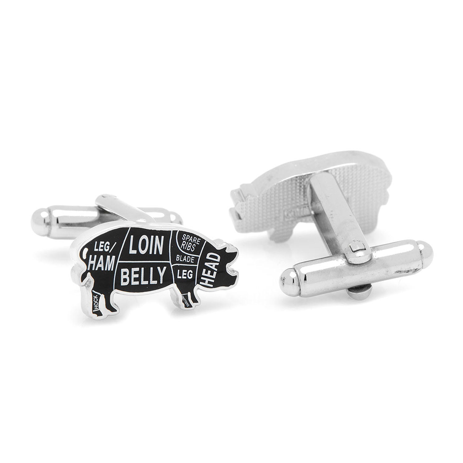  Cufflinks Pork Butcher Cuts Cufflinks - Default Title - Bonton