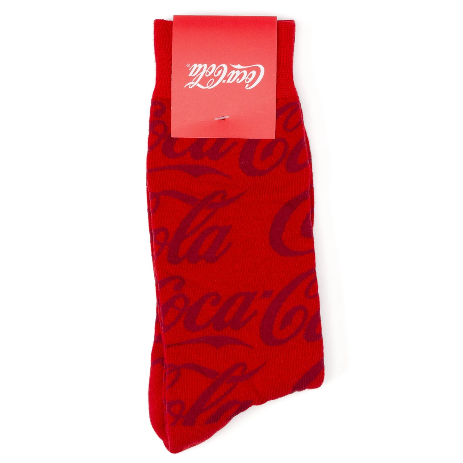  Cufflinks Coca-Cola Red Logo Dress Socks - Default Title - Bonton