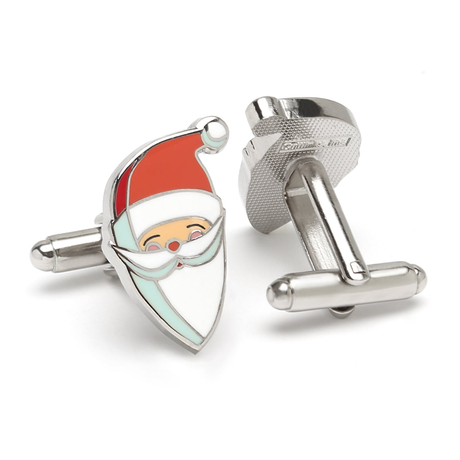  Cufflinks Retro Santa Cufflinks - Default Title - Bonton