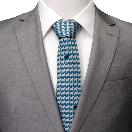 Black Sheep Blue Silk Men's Tie