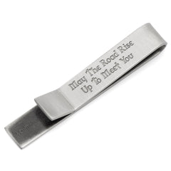 Shamrock Hidden Message Tie Bar