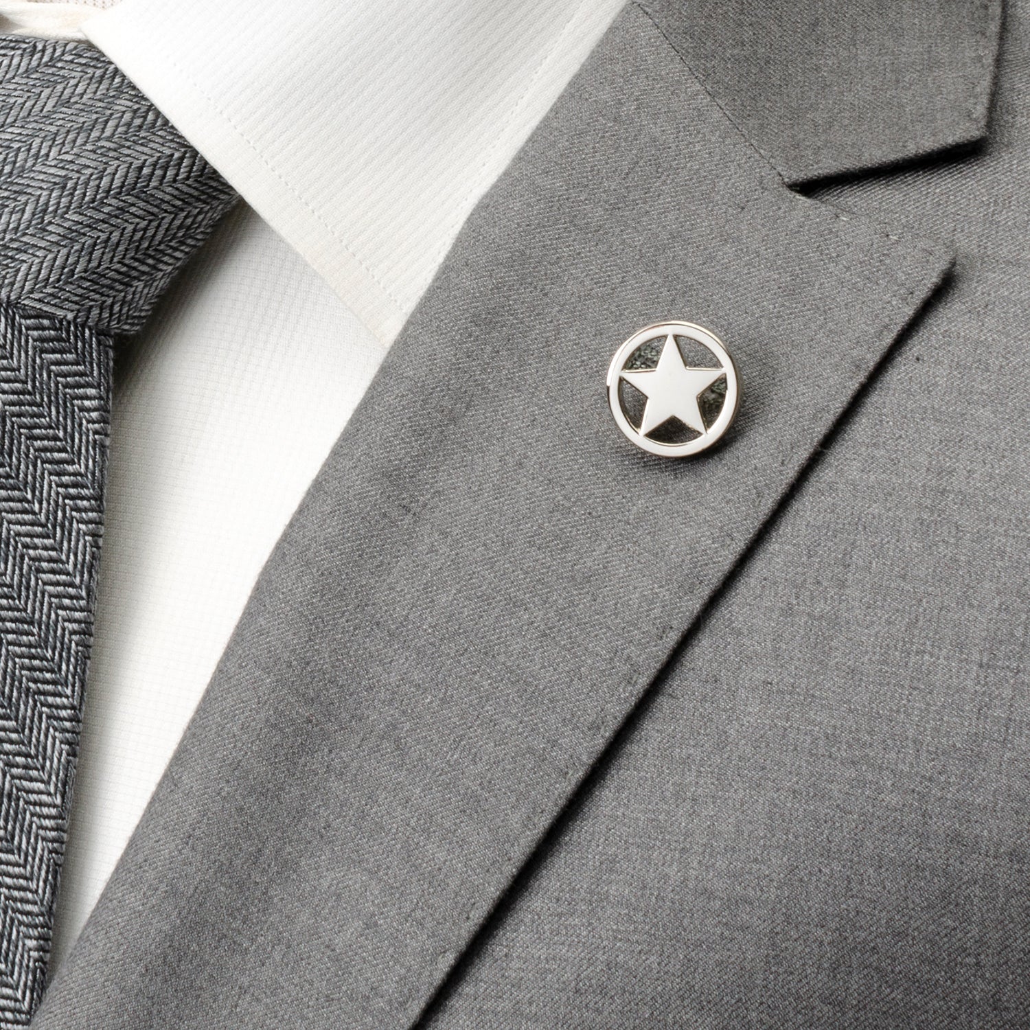  Cufflinks Lone Star Lapel Pin - Default Title - Bonton