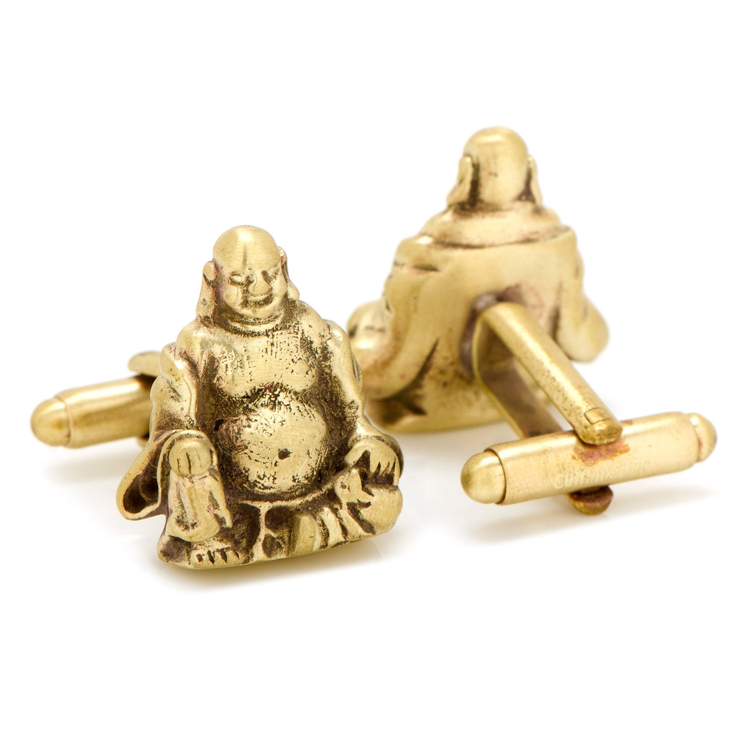  Cufflinks Smiling Buddha Cufflinks - Default Title - Bonton