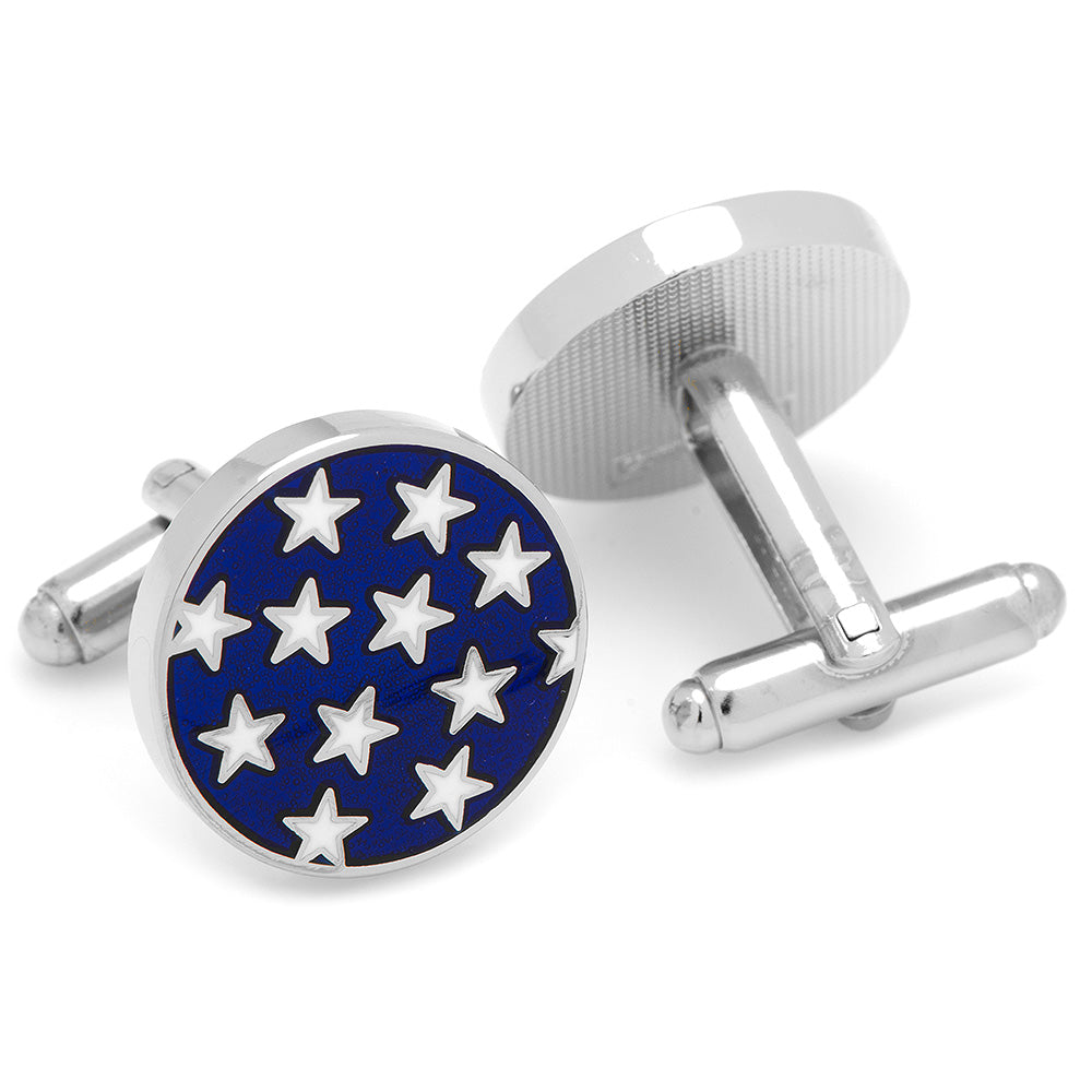  Cufflinks Stars and Stripes American Flag Cufflinks - Default Title - Bonton