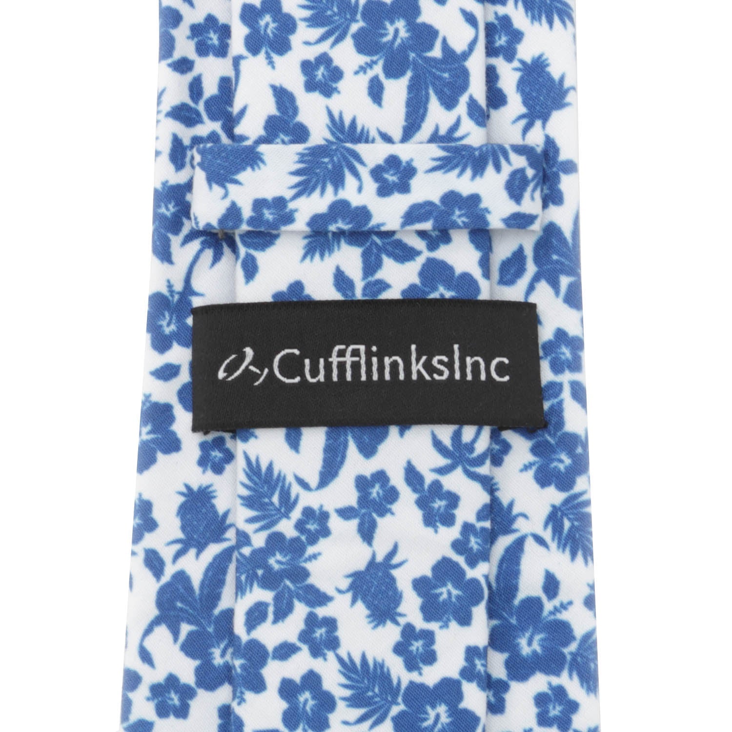  Cufflinks Tropical Blue Men’s Tie - Default Title - Bonton