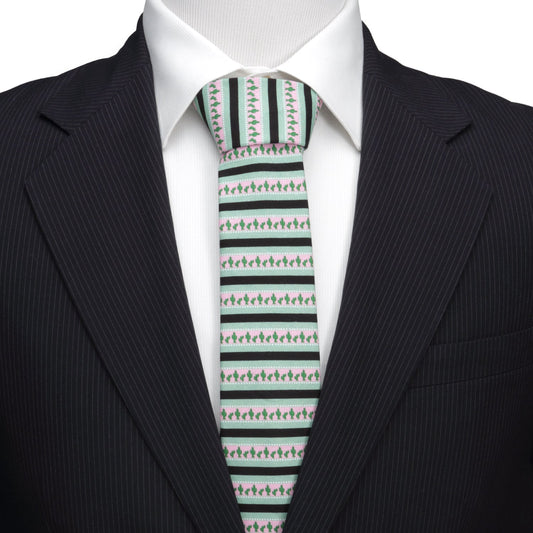 Texas Cactus Stripe Sage Men’s Tie