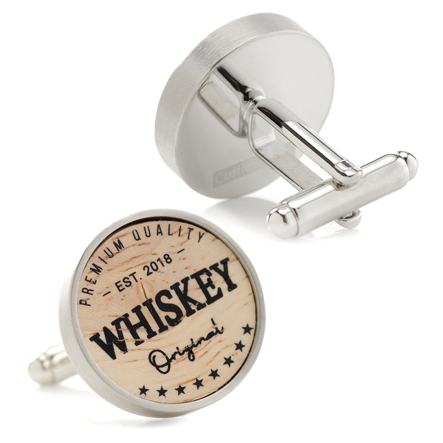  Cufflinks Whiskey Barrel Cufflinks - Default Title - Bonton